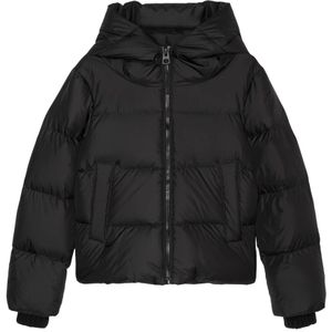 Marc O'Polo, Jassen, Dames, Zwart, 2Xl, Polyester, Gewone puffer donsjas