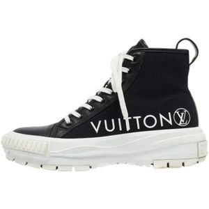 Louis Vuitton Vintage, Pre-owned Canvas sneakers Zwart, Heren, Maat:40 EU