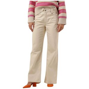 Selected Femme, Broeken, Dames, Wit, W28 L32, Dames Jeans Slfalice-tiana Hw Work White Wide Jeans