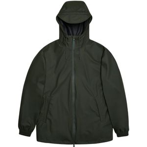 Rains, Jassen, unisex, Groen, S, Storm Breaker Waterdichte Jas