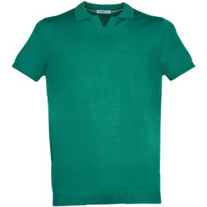 People of Shibuya, Groene Yabai Tennis Katoen Zijde Geribbeld Groen, Heren, Maat:5XL