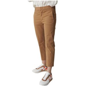 Dondup, Broeken, Dames, Beige, S, Ariel Broek