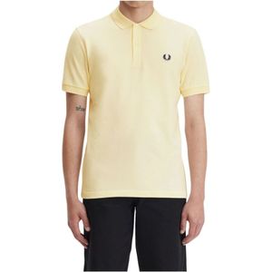 Fred Perry, Polo Shirts Geel, Heren, Maat:M