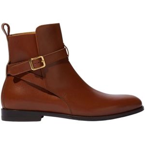 Scarosso, Schoenen, Dames, Bruin, 35 EU, Leer, Lara Jodhpur Cognac Laarzen