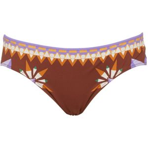 La DoubleJ, Sunset Bikini Broekje met Hoge Taille Veelkleurig, Dames, Maat:L