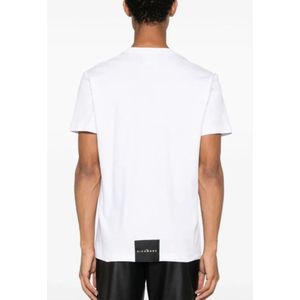 John Richmond, Tops, Heren, Wit, 2Xl, Heren Regular T-Shirt