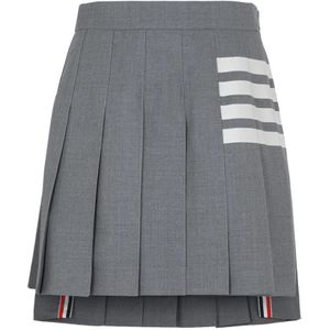 Thom Browne, Short Skirts Grijs, Dames, Maat:S