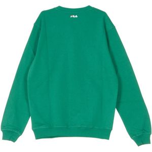 Fila, Sweatshirts & Hoodies, Heren, Groen, L, Katoen, Shady Glade Crew Neck Sweatshirt