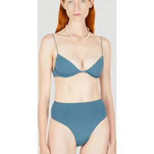 Ziah, Badkleding, Dames, Blauw, XS, Almond Bikini Top