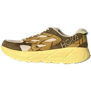 Hoka One One, Clifton L Suede TP Unisex haver melk Veelkleurig, Heren, Maat:44 2/3 EU