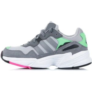 Adidas, Yung-96 J Lage Sneakers Grijs, Dames, Maat:40 EU