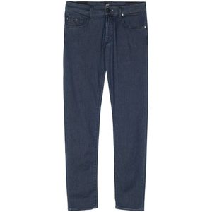 Tramarossa, Jeans, Heren, Blauw, W33, Katoen, Klassieke 'Leonardo' Jeans