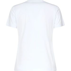 Dondup, Tops, Dames, Wit, L, Witte T-shirt voor mannen