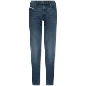 Diesel, Jeans, Heren, Blauw, W34 L34, Katoen, ‘2019 D-Strukt L.34’ jeans