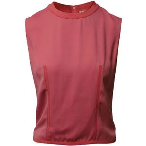 Balenciaga Vintage, Pre-owned, Dames, Roze, M, Pre-owned Acetate tops
