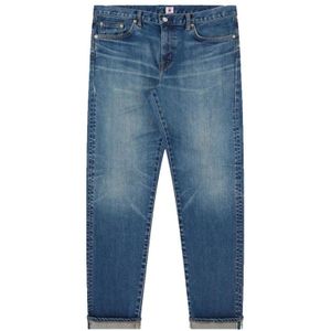 Edwin, Straight Jeans Blauw, Heren, Maat:W32