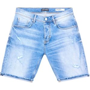 Antony Morato, Korte broeken, Heren, Blauw, W36, Denim, Lichtblauwe Denim Bermuda Shorts