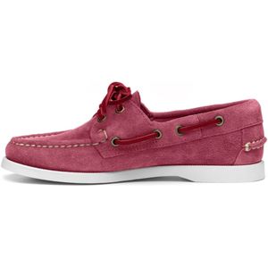 Sebago, Schoenen, Dames, Roze, 37 EU, Suède, Loafers