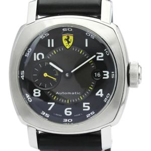 Panerai Pre-owned, Pre-owned, Heren, Zwart, ONE Size, Pre-owned Stainless Steel watches