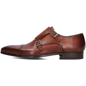 Magnanni, Schoenen, Heren, Bruin, 45 EU, Leer, Heren Formele Schoenen 25287 Cognac