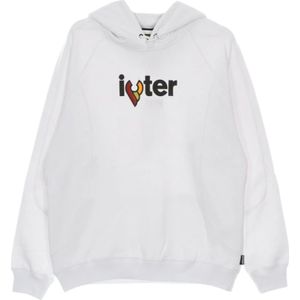 Iuter, Sweatshirts & Hoodies, Heren, Wit, L, lichtgewicht hoodie pocket x cinelli