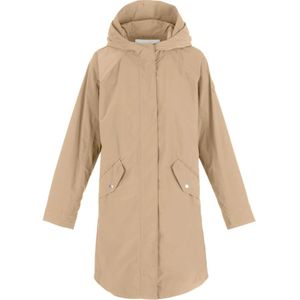 Woolrich, Stijlvolle Parka Jas voor Vrouwen Beige, Dames, Maat:M