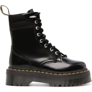 Dr. Martens, Schoenen, Dames, Zwart, 36 EU, Zwarte Leren Enkellaarzen