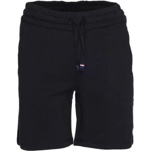 U.s. Polo Assn., Korte broeken, Heren, Zwart, L, Katoen, Casual Shorts