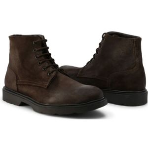 Duca di Morrone, Schoenen, Heren, Bruin, 44 EU, Suède, Suede Dark Brown Heren Laarzen