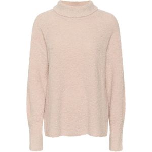 InWear, Truien, Dames, Beige, M, Oversized Gebreide Trui Haze