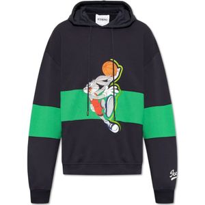 Iceberg, Sweatshirts & Hoodies, Heren, Blauw, M, Looney Tunes