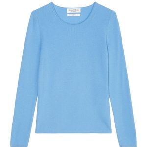 Marc O'Polo, Gebreide trui met lange mouwen Blauw, Dames, Maat:S