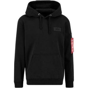 Alpha Industries, Sweatshirts & Hoodies, Heren, Zwart, M, Katoen, Heren Hoodie