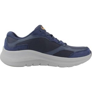 Skechers, Schoenen, Heren, Blauw, 41 EU, Arch Fit 2.0 Sneakers - Trendy Stijl