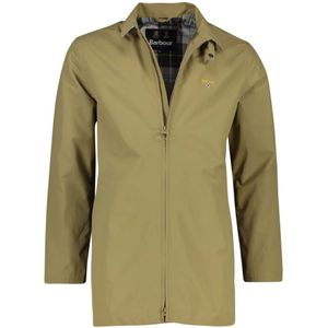 Barbour, Jassen, Heren, Bruin, M, Polyester, Bruine gewatteerde jas