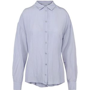 One & Other, Blouses & Shirts, Dames, Blauw, M, Nylon, Ademende Lichtgewicht Darla Shirt