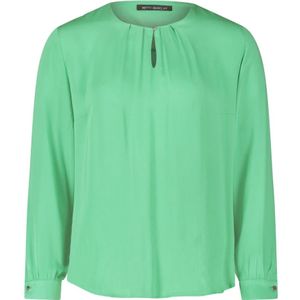 Betty Barclay, Blouses & Shirts, Dames, Groen, S, Essential Lange Mouwen Blouse