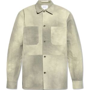 Norse Projects, Overhemden, Heren, Groen, 2Xl, Nylon, Shirt `Ulrik`