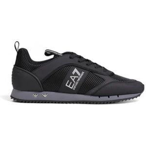 Emporio Armani Ea7, Schoenen, Heren, Zwart, 40 2/3 EU, Nylon, Heren Schoenen Herfst/Winter Collectie Nylon