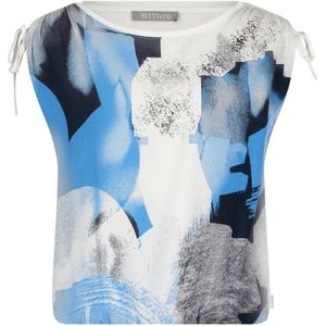 Betty & Co, Blouses & Shirts, Dames, Veelkleurig, S, Grafisch Print Casual Shirt