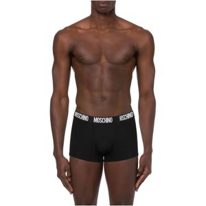 Moschino, Ondergoed, Heren, Zwart, S, Katoen, Heren Boxershort Set