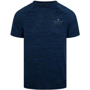 Cruyff, Tops, Heren, Blauw, L, Reflecterend Space T-shirt