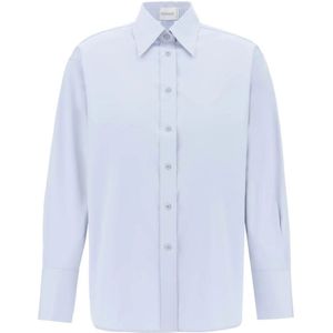 Closed, Blouses & Shirts Blauw, Dames, Maat:S