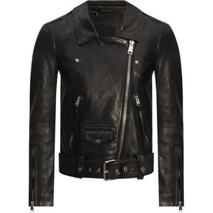 AllSaints, Fietsjack Zwart, Dames, Maat:S