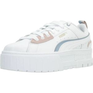 Puma, Schoenen, Dames, Wit, 37 EU, Mayze Damessneakers