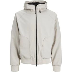 Jack & Jones, Moonbeam Bomberjack | Freewear Beige Beige, Heren, Maat:M