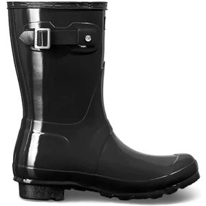 Hunter, Regenlaarzen voor dames - Herfst/Winter collectie Zwart, Dames, Maat:37 EU