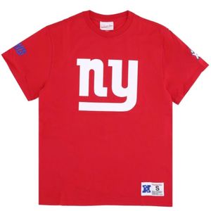Mitchell & Ness, Tops, Heren, Rood, S, T-shirts
