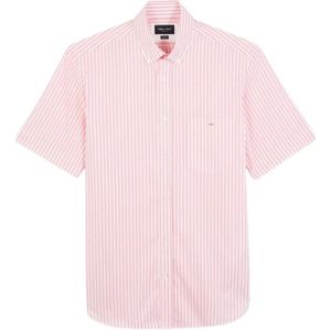 Eden Park, Overhemden, Heren, Roze, L, Katoen, Shirt met korte mouwen