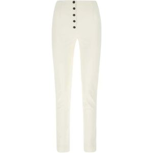 Philosophy di Lorenzo Serafini, Broeken, Dames, Wit, S, Stretch Ottoman Broek Ivoor